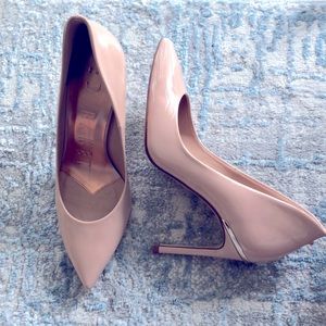 Ted Baker nude patent leather stiletto